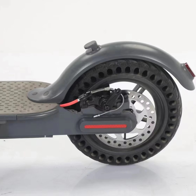 Pneus Off-Road Wide 350W Scooter elétrico dobrável com potente bateria de lítio e alcance de 30 km por carga