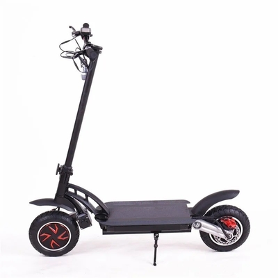 Scooter elétrico dobrável de pneus largos off-road com bateria de lítio potente 119 * 62 * 118cm 55km / h Velocidade 30km alcance por carga