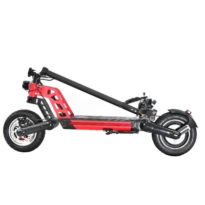 Scooter elétrico de cor preta dobrável personalizado com motor Pro800w personalizado 48v 12,5ah bateria de alta velocidade dobrável