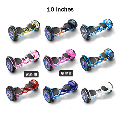 Scooter elétrico unisex 9 polegadas 8 rodas Lamborghini Hoverboard com alcance de controle de aplicativo móvel por carga 5-10KM