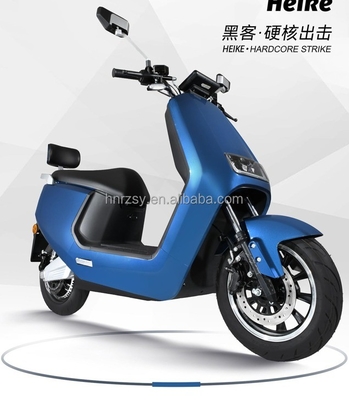 72v 1500w Motocicleta Elétrica para 2 Pessoas Scooters de ciclomotor de alta velocidade