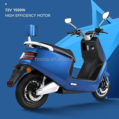 72v 1500w Motocicleta Elétrica para 2 Pessoas Scooters de ciclomotor de alta velocidade