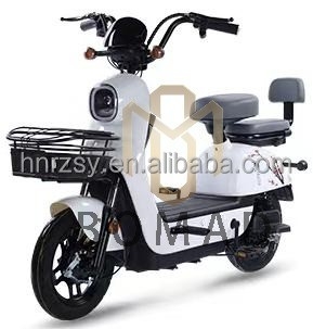 Velocidade máxima 30-50km/h Bateria de Lítio de Ácido de Chumbo 350w Bicicleta Elétrica Padrão Nacional Scooter Elétrico Adultos Bicicleta Elétrica
