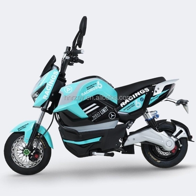Melhor 72v 3000w motocicleta elétrica 2 pessoas motocicletas elétricas motor e 1650 * 715 * 1000mm com ângulo de subida de 12