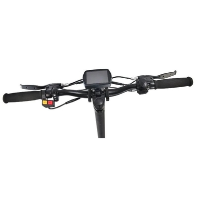 Scooter elétrico dobrável de 800w com tempo de carregamento de 6-8h em cor preta personalizada