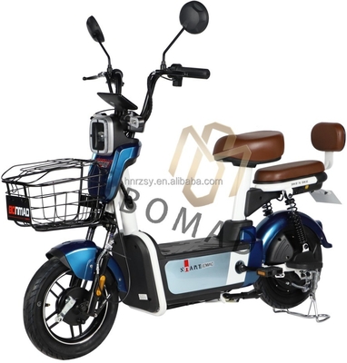 Velocidade máxima 30-50km/h 48V 350W Adultos Bateria Eletrônica City Bike Bicicleta Elétrica Sepeda Motor eléctrico