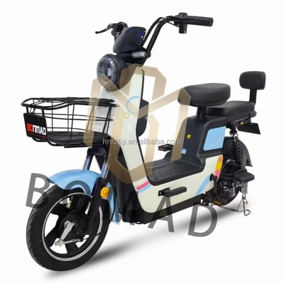 Scooter elétrico padrão nacional de 48V 350W com engrenagens de 3 velocidades e sistema de frenagem de linha de freio