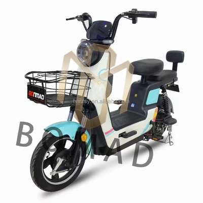 Scooter elétrico padrão nacional de 48V 350W com engrenagens de 3 velocidades e sistema de frenagem de linha de freio