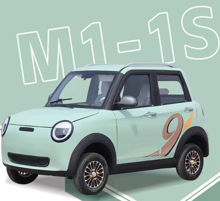 Veículo elétrico fechado Scooter Recursos energéticos Carro elétrico de quatro rodas para transporte sustentável e acessível