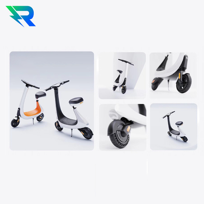 Scooter elétrico de 2 rodas de 10 polegadas com design de segurança do assento 400w Motor Velocidade máxima 24km/h Alcance por carga 60km