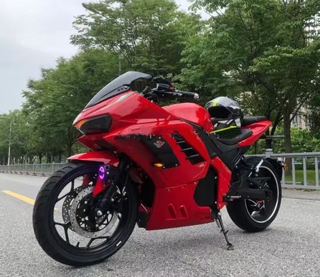 Motocicletas de corrida Máxima velocidade 80km/h 72v Motocicletas elétricas 3000w Motocicletas elétricas de alta potência