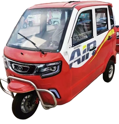 Tipo de carroceria fechada Triciclo elétrico de passageiros equipado com veículo elétrico elétrico de passageiros com conceção totalmente fechada e quilometragem ≥ 90 km
