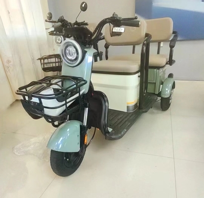 Triciclo elétrico compacto e confortável para viagens de curta distância 5-7h Tempo de carga
