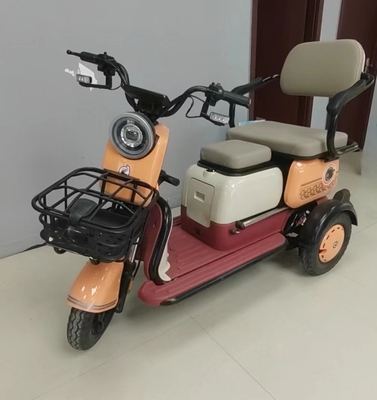 Triciclo elétrico compacto e confortável para viagens de curta distância 5-7h Tempo de carga