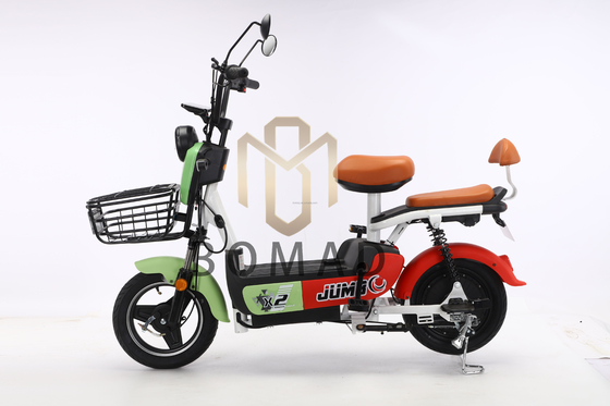 Bicicleta de cidade elétrica Bicicleta de scooter elétrico Bicicleta com tensão de 48V e fonte de alimentação de bateria de chumbo