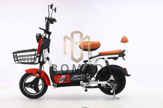Bicicleta de cidade elétrica Bicicleta de scooter elétrico Bicicleta com tensão de 48V e fonte de alimentação de bateria de chumbo