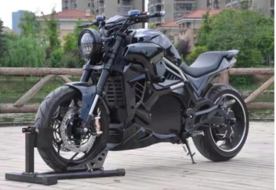 2024 Elétrico 2 Wheel Racing Motorcycle Max. Velocidade 72V Voltagem 3000w Alta Potência Bicicleta Elétrica Scooter de Caminhada Adulto