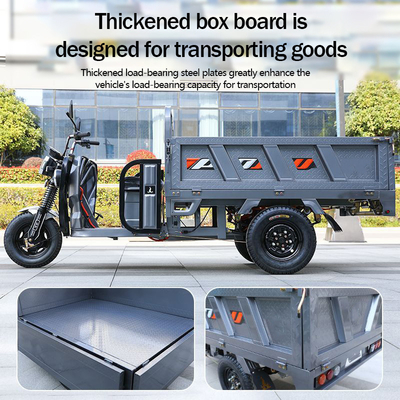 Bateria dianteira de 600 Watt Triciclo elétrico Durável e para ciclistas adultos