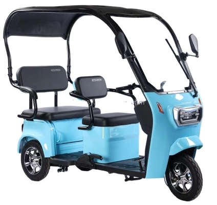 Triciclo elétrico de 3 rodas para adultos Pneus 3.75-15 Transporte de carga