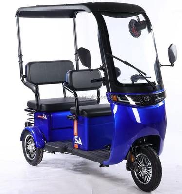 Triciclo elétrico Triciclo elétrico para adultos 48v 60v 72v Capacidade de carga útil ≥ 400kg Capacidade de classificação ≥ 25° General Electric