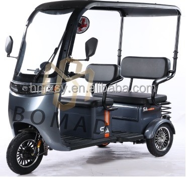 Triciclo elétrico Triciclo elétrico para adultos 48v 60v 72v Capacidade de carga útil ≥ 400kg Capacidade de classificação ≥ 25° General Electric