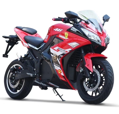Motos elétricas de 72v com 8000W de potência e velocidade de 75 km/h