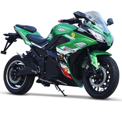 Motos elétricas de 72v com 8000W de potência e velocidade de 75 km/h