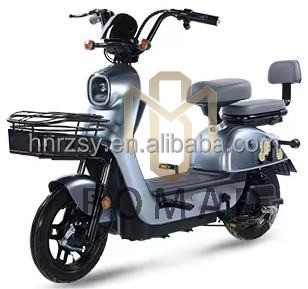 Estrutura de aço Bateria para adultos Bicicleta de cidade eletrônica 48V 350W Bicicleta elétrica Sepeda Motocicleta
