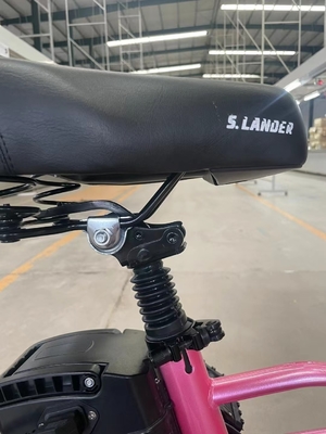 Bicicleta elétrica dobrável de duas rodas com pedal e alcance de luz elétrica por potência 60 km Tempo de carga 3 horas