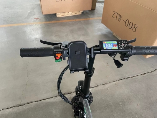 Estrutura de aço Motor de eixo traseiro Bicicleta elétrica pequena cadeia dobrável trancada e muito procurada