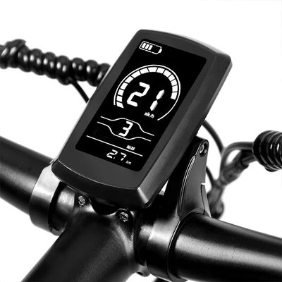 E-bike elétrico 48V 350W 10.4AH Long Range E Cycle Bicicleta com bateria integrada