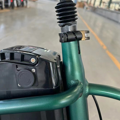Bicicletas elétricas de potência portáteis para adultos 18 velocidades de engrenagem Alumínio estrutura de liga de 14 polegadas Design dobrável