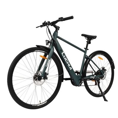 Potente bicicleta elétrica de cidade com motor de 350w e bateria de 48v 15ah