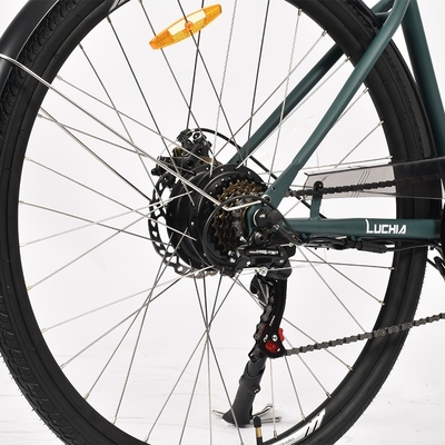 Potente bicicleta elétrica de cidade com motor de 350w e bateria de 48v 15ah
