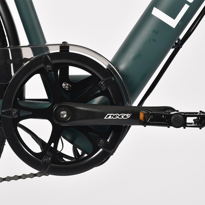 Potente bicicleta elétrica de cidade com motor de 350w e bateria de 48v 15ah