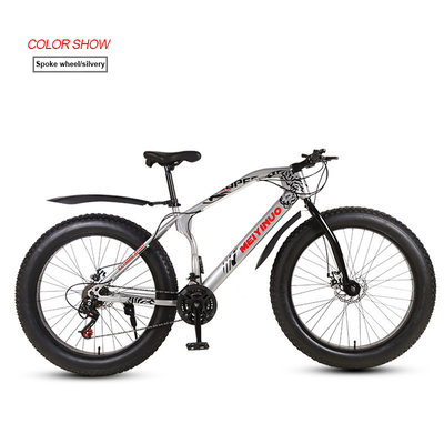 2024 Mountain Bike Big Tire Bicicleta elétrica com capacidade de bateria de 11 ah e freio de disco da roda traseira