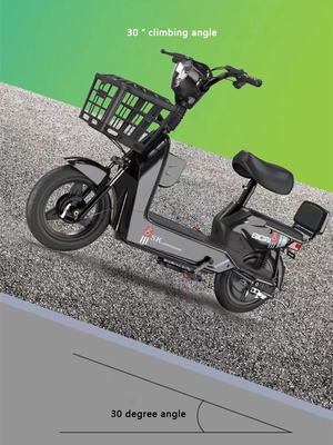 Velocidade 2024 Bicicleta Elétrica Quadro de Alumínio Branco com Display e Velocidade Máxima 30-50Km/h
