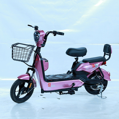 350w Smart Motor Eletrônico Elétrico City Bike com Bateria de Lítio de 48v Estrutura resistente e Display LCD de viagem suave Incluído
