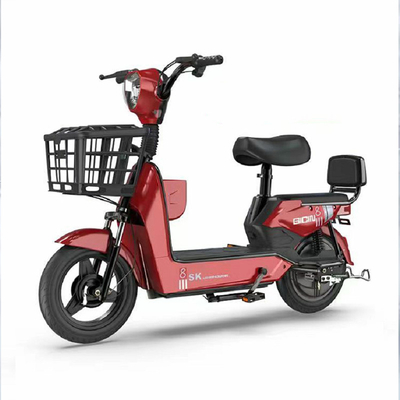 Bicicleta Elétrica de Cidade de Viagem Personalizada 36v Bateria de Lítio Bicicleta Elétrica de Cidade com Velocidade Máxima 30-50Km / h e Tempo de Carregamento 3 horas