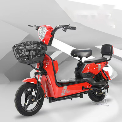 Bicicleta eléctrica de cidade Ciclo de bateria Bicicleta elétrica com motor de eixo traseiro e longa duração da bateria