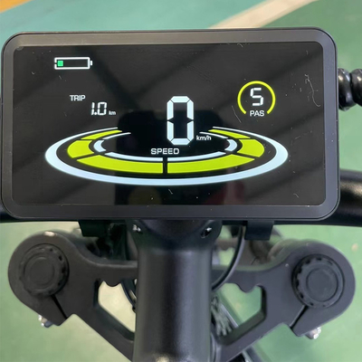 Bicicleta elétrica com motor de eixo traseiro e bateria de lítio de 18 velocidades