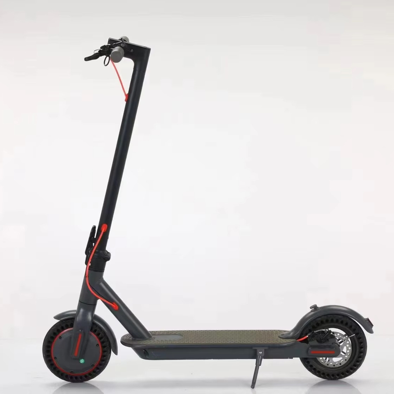 Pneus Off-Road Wide 350W Scooter elétrico dobrável com potente bateria de lítio e alcance de 30 km por carga