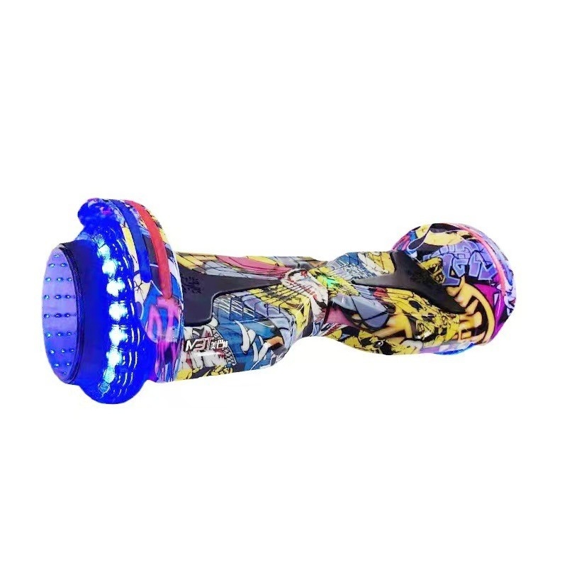 Preparem-se para conquistar o terreno com o G2 Warrior 10 Pulg Platina Hoverboard Offroad rápido alcance por carga 5-10KM