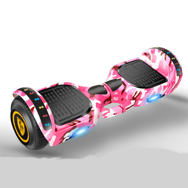 Scooter elétrico unisex 9 polegadas 8 rodas Lamborghini Hoverboard com alcance de controle de aplicativo móvel por carga 5-10KM