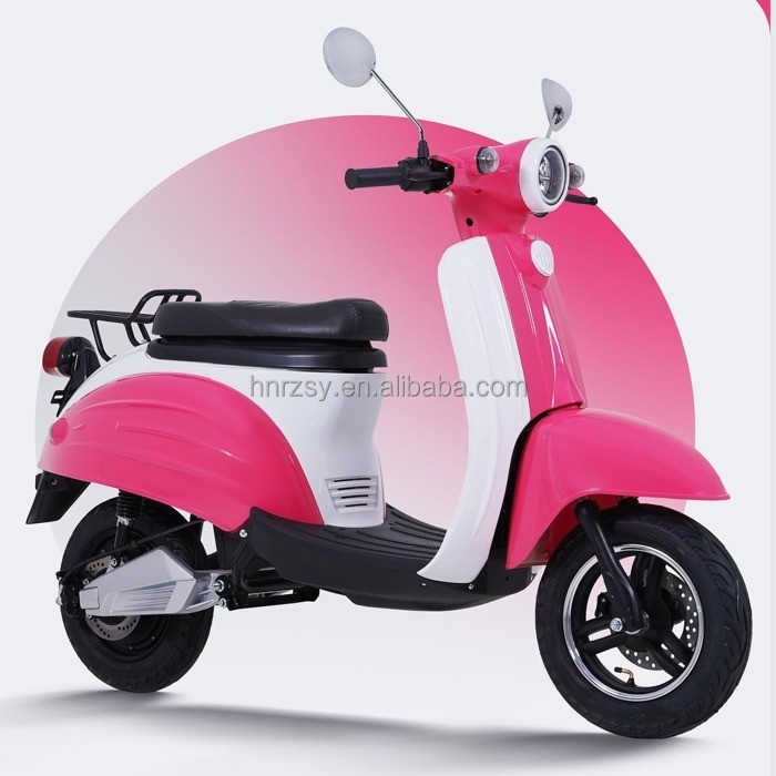 60v 72v 1000w Motos eléctricas Motocicletas de 2 pessoas Motos eléctricas de motocicletas com 10 polegadas de alumínio roda Hub e 100kg de carga