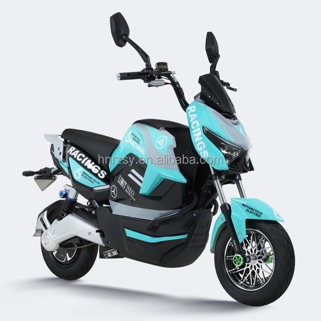 Melhor 72v 3000w motocicleta elétrica 2 pessoas motocicletas elétricas motor e 1650 * 715 * 1000mm com ângulo de subida de 12
