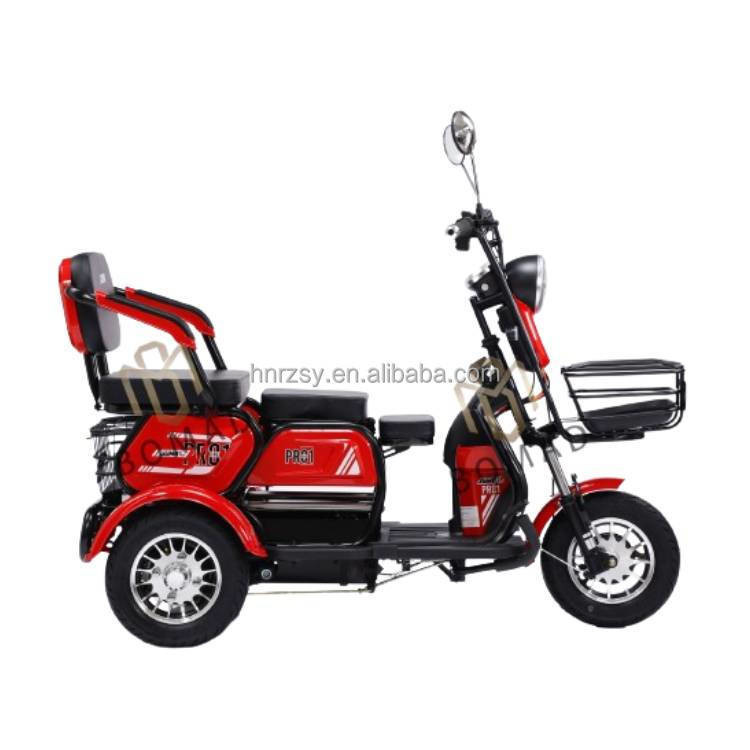 Motociclo triciclo elétrico com Bluetooth Smart Type e desempenho do travão de disco dianteiro e disco traseiro