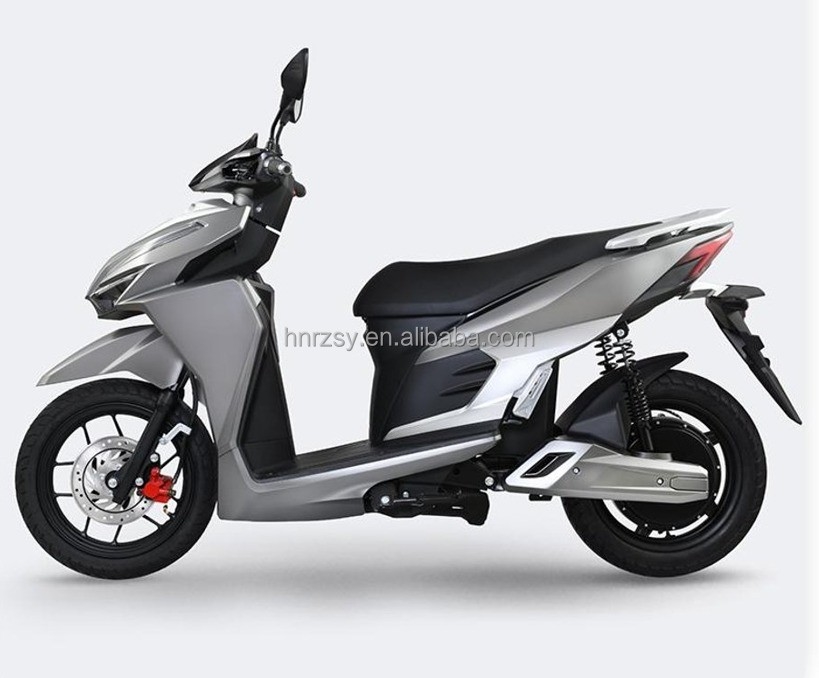 Scooters de ciclomotor elétrico de alta velocidade 72v 2000w com máquinas elétricas de 14 polegadas e controlador de limitação de corrente de tubo 72v14