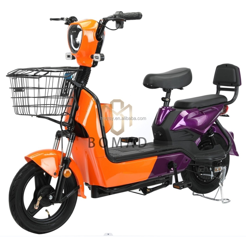 Minibike/Pocketbikes Motos elétricas 48v 350w National Standard Scooter Elétrico Bicicleta Bateria do tubo abaixo