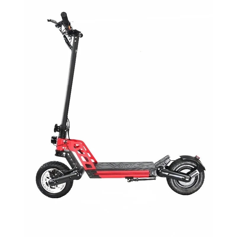 Scooter elétrico dobrável de 800w com tempo de carregamento de 6-8h em cor preta personalizada